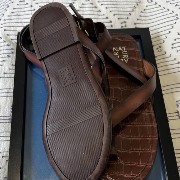 Naturalizer Dark Brown Leather Sandals - Picture 4 of 4